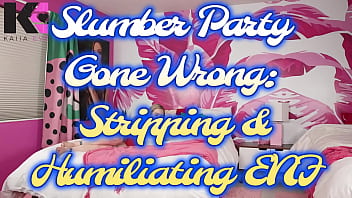 Preview 1 of Kambal Bai Rape - Slumber Party Gone Wrong: Stripping &amp_ Humiliating ENF