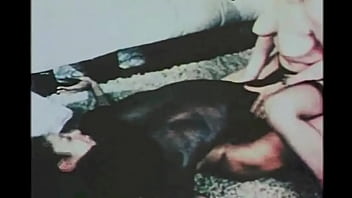 Preview 3 of Usagi Anthony - The Wonderful World Of Vintage Pornography,  Interracial Threesome
