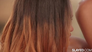 Preview 4 of Asian Teenn - SLAYED Red-hot duo Nicole &amp_ Scarlit have sizzling chemistry