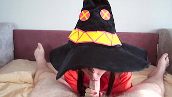 Preview 2 of Miya Khalifa All Porn Video - POV you found a tired Megumin and decided to fuck in all holes | Konosuba - Sunako Kirishiki