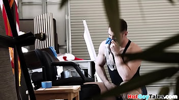 Preview 1 of Mexico Teens - Bareback fucked stud enjoys rimming be4 anal by his BF