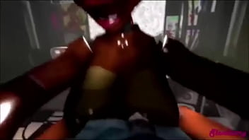 Preview 1 of Xxx Desi Video Download - Fnaf Frederika Riding Nightguard
