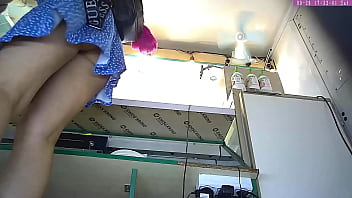 Preview 1 of Lavish Styles Red Hair - Sexy blonde step sister voyer hidden camera upskirt at work part 20