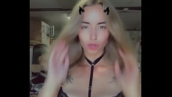 Preview 4 of Indian Desi Chudai Fast Taim - Petite Blonde dances in black lingirie