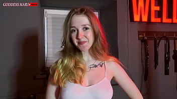 Preview 1 of Bimbo Oiled Handsome Guy - Suck my dick and Jerk | Russian JOI with Strap-On