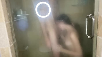 Preview 1 of Schoolgirl Sex Fuck - Fucking My Step Sisters Teen Friend In The Shower - IceOnFire
