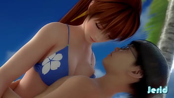 Preview 1 of Pee Cum In His Mouth - kasumi fucked in the beach while s.