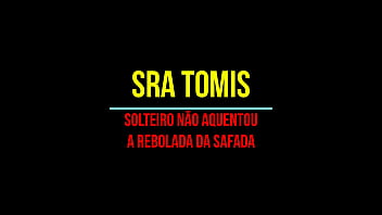 Preview 1 of Step Mim Sex Step Son - Solteiro n&atilde_o aguentou a rebolada da safada da Sra Tomis e gozou rapidinho.