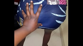 Preview 2 of Andy Vs - Ebony ass in skirt