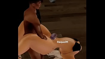 Preview 1 of Badwap Nude Com - Raquel likes Black dicks