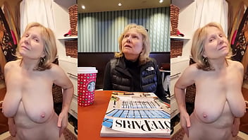 Preview 4 of Scat Sslave - Sexy Grandma Clothed and Unclothed
