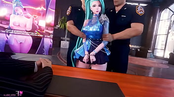 Preview 1 of Marc Dorcel Madame Big Boob - K/DA All Out Seraphine Meet N Greet