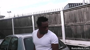 Preview 1 of Wife By Her Bbc - Huge-cocked black man doggy-fucks busty bbw