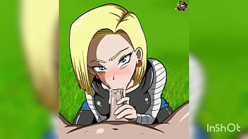 Preview 2 of Intimtube Net - Android 18 blowjob