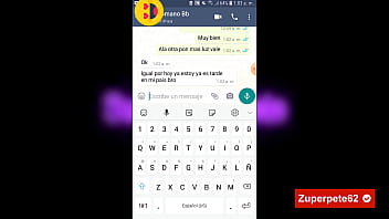 Preview 4 of Blancas Peludas - Video llamada WhatsApp 02 mi hermanastra me deja mostrar su culo en vivo a un subscriptor,  suscr&iacute_bete para mas&iexcl_&iexcl_&iexcl_&iexcl_