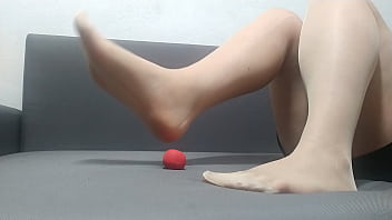 Preview 3 of Sex Vedossex Vedos - I play with spiderman in my nude pantyhose