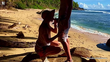 Preview 2 of New Xvedeo 2018 - Sandy Beaches and Cute Babes Fucked In Public Nature
