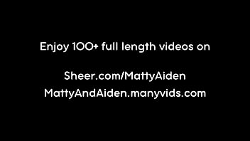 Preview 1 of Sad Xxxii No Xxxx - Blowjobs,  deep throats,  mouth fucking and 69 pose: hot twinks Matty and Aiden suck each other