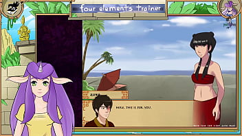 Preview 1 of Dada Queen - Avatar the last Airbender Four Elements Trainer Part 34 Anal orgasm with Mai