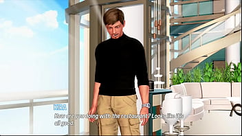 Preview 1 of Nugil Abg - Max&#039_s Life Temporada 3 Cap 226 - Follando El Culo De Mis Dos Amigas