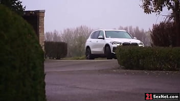 Preview 1 of Jony Since Xnxx - Milf blowjobs then dp fucked by two guys