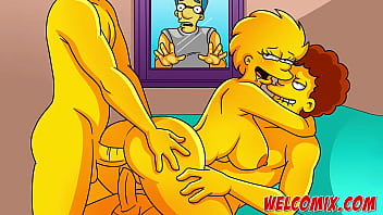 Preview 3 of Bhabhi And Dever Sex - He dumped me,  twins fucked me! Simpsons porn!