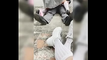 Preview 4 of Amazing Sunny Laone Xnxx Video - Mejores AMIGAS Estudiantes Putitas de la ESCUELA T&eacute_cnica se Graban Chup&aacute_ndole la VERGA a un Wey y Cogiendo en la Escuela! Colegiala Mexicana Amateur Follando en P&uacute_blico,  Alumnos Precoces! Parte 1