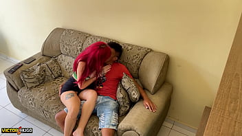 Preview 2 of Yunani Fuck - Amigo Talarico Comeu Minha Mulher Durante o Jogo Do Brasil