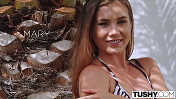 Preview 1 of Xxxcose - TUSHY Flawless beauty Mary is obsessed with intense anal