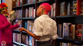 Preview 1 of Chinese Bondage - Jasamine Banks Gets Horny While Working At Barnes &amp_ Noble and Fucks Her Favorite Customer