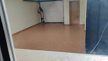 Preview 1 of Indian Beeg 22 - Open mind stepmother let her stepson watch her naked and masturbate while she walks with roller skates and takes a shower