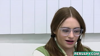 Preview 1 of School Teacfrench Sx - Therapist Dr Calvin Hardy makes new patient Reese Robbins back into reality by fucking her