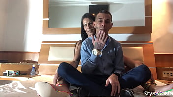 Preview 1 of Sex 12xxx - Cena Top com Paula Rigonatti aqui em casa - completo no RED