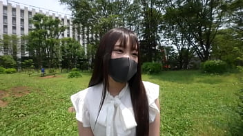 Preview 1 of Dsee Xxx - 『マスクde本物素人』クビれボイン最高の２０才！スタイル抜群スポーツ美女、キックボクシング＆ヨガで鍛えた感度抜群のクビれボイン、中出し２回戦、『個人撮影』個撮オリジナル１６２人目