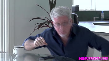 Preview 1 of Indian Xxsexcom - Annie Archer stepgrandpa Jay Crew is taking medications for his prostate and is struggling with frequent visits to the toilet. Fortunately Annie is there to help him!