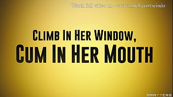 Preview 4 of Rep Village Sex - Climb In Her Window,  Cum In Her Mouth - Mena Carlisle / Brazzers  / stream full from www.zzfull.com/windo
