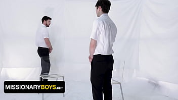 Preview 1 of Www Xnxx36 Com - Perv Bishop Parker Brookes Guides Two Mormon Boys Through Their Sinful Experience - Missionary Boys