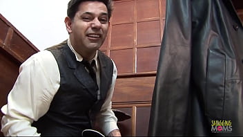 Preview 1 of Desi I Dian - Two playful milfs are mad for anal sex and they do it while in a foursome