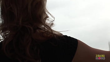 Preview 1 of Lift Carry Fuck - Gorgeous blonde milf is a real estate agent,  and she fucks a horny client to close the deal