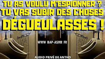 Preview 2 of Sperma Cum Old Kiss - Un macho H&eacute_t&eacute_ro va te faire du sale dans les toilettes publiques.[Audio Porno Fran&ccedil_ais]