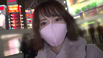 Preview 1 of Kocok Sampe Crot - マスク外してもらってもいいですか？！街行くマスク美人をガチナンパ！マスクと一緒に変態素人さんの性欲リミッターも外してしまい大乱れ！ Part1
