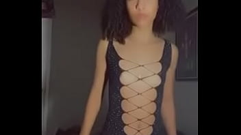 Preview 2 of Men Sex Glaze - Sexy teen in her friends room