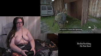 Preview 4 of Amia Milsy - Naked Last of Us 2 Play Through part 13