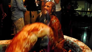 Preview 2 of Great Domenicana - King Cure&#039_s Chocolate Wrestling Olympics The Movie