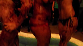 Preview 1 of Great Domenicana - King Cure&#039_s Chocolate Wrestling Olympics The Movie