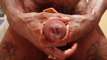 Preview 2 of Xxx Video Hd 203 - Big Hairy Dick Hallelujah Johnson Masturbating and cumming
