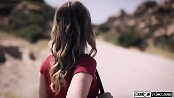 Preview 1 of Xxxvxnxx - Blonde is fucked outdoors by a stranger