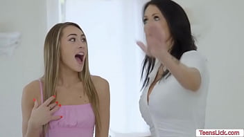 Preview 1 of Crazy Speed Fuck - MILF makes her teen bff pussy so wet