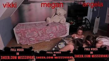 Preview 1 of Teenpies - Three pussies really want to fuck
