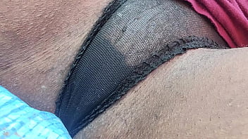 Preview 1 of Beautiful Xnxx Vedio Download - Outside on all four peeing my panties as I show you my hair vagina slurp my pee up and spit it on u